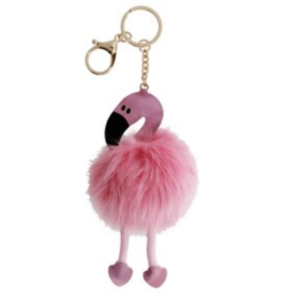 Vintage Handbags - Pink Flamingo Purse Charm Vintage Evening Bag